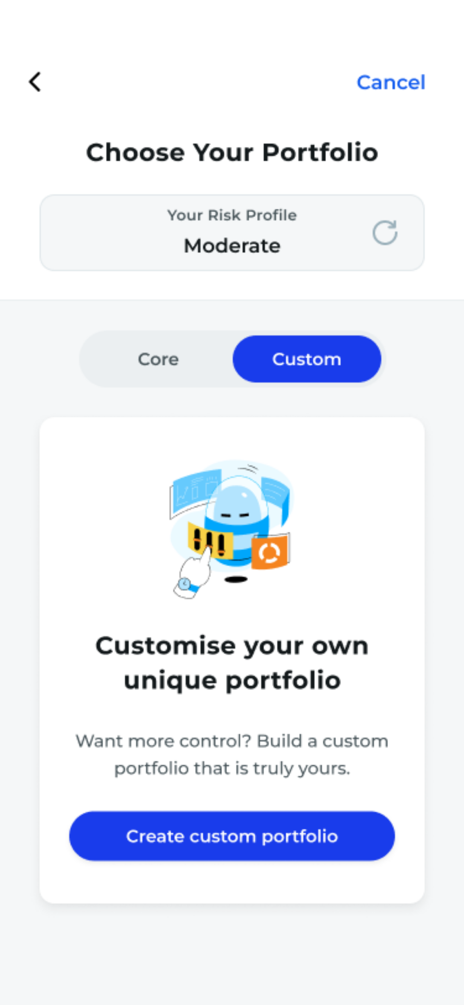 Ria Custom Portfolio - Step 3
