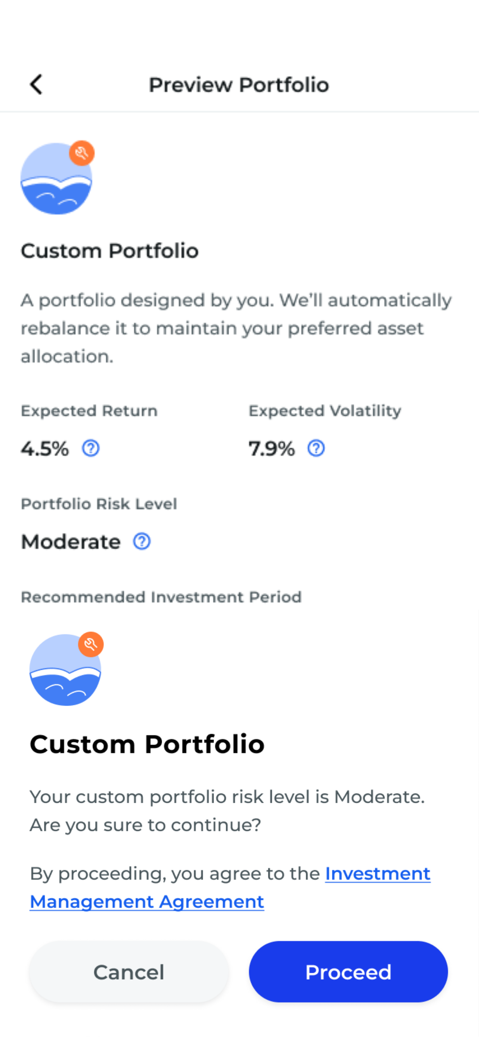 Ria Custom Portfolio - Step 6
